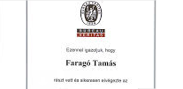OHSAS 18001_2007 Auditor Upgrade Zertifikat_Tamas Farago